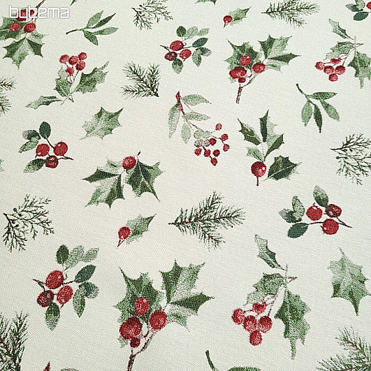 Tessuto decorativo di lusso HOLLY GREEN