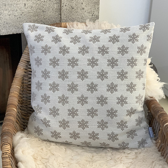 Lussuosa copertura decorativa FLAKES BEIGE