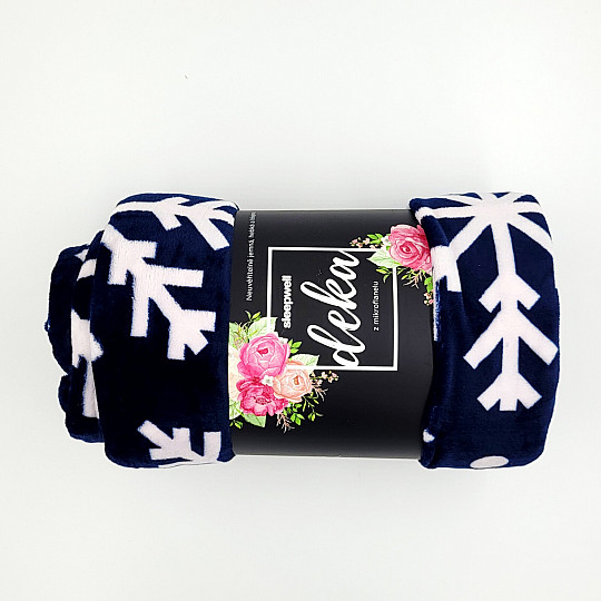 Coperta MF FLAKE BLUE