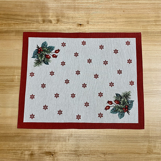 Tovaglietta natalizia CANDELA DI NATALE