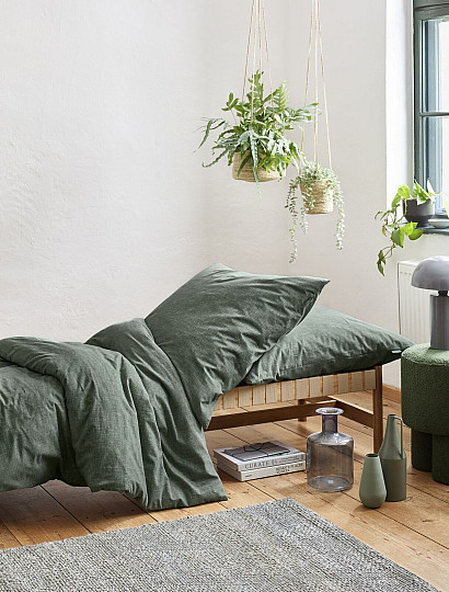 Biancheria da letto di lusso in flanella IRISETTE KOALA 8544-30 verde