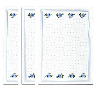 Asciugamani della nonna Rose blu