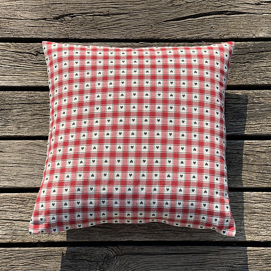 Federa decorativa MAXI CORE rosso