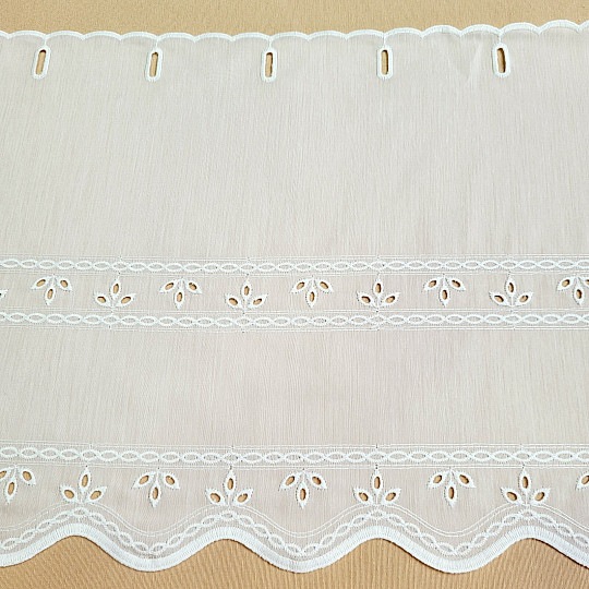 Tenda per vetrate artistiche GERSTER 11885 color crema