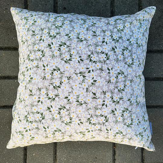 Tessuto decorativo FIORI BIANCHI