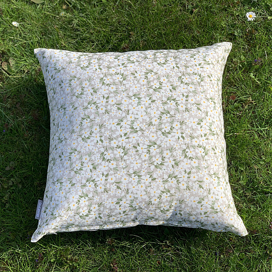 Tessuto decorativo FIORI BIANCHI