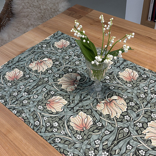 Tovaglia e sciarpa FIORI DORATI