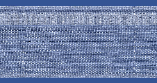 Nastro arricciato per tende 7,7 cm 1:2