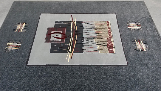 Tappeto in pezzi GRIGIO