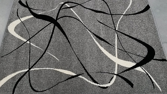 Tappeto in pezzi CHOCO grigio