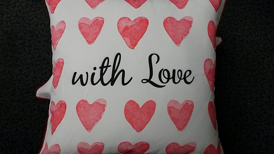 Fodera per cuscino decorativo LOVE 4