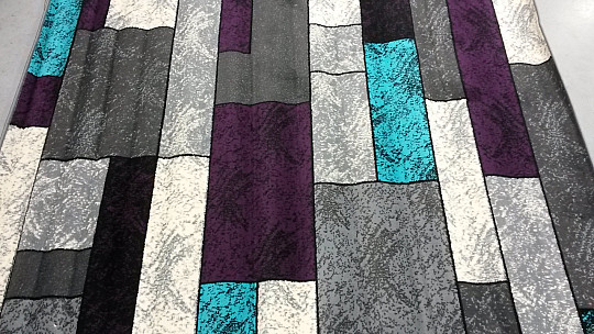 Tappeto AMAZON 1 grigio viola