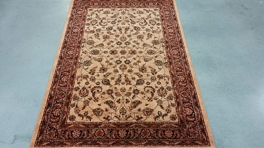 Tappeti di lusso in lana ROYAL a fiori all-over