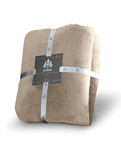 Morbida coperta IRISETTE 87 MOCCA