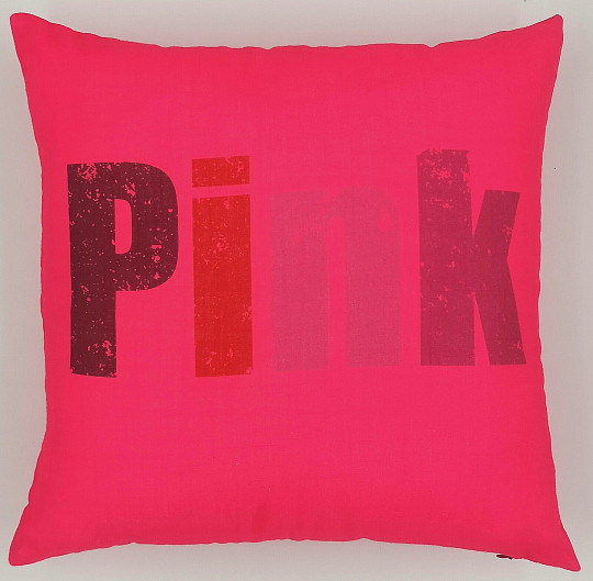 Fodera per cuscino decorativo COLORI ROSA