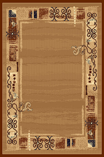 tappeto in pezzi PRACTICA 40 marrone