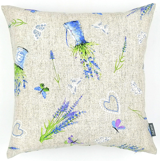 Federa decorativa BLU LAVANDA