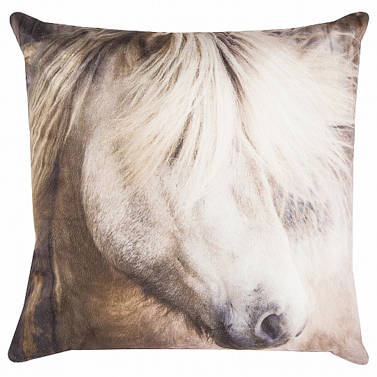 Cuscino decorativo VELLUTO cavallo