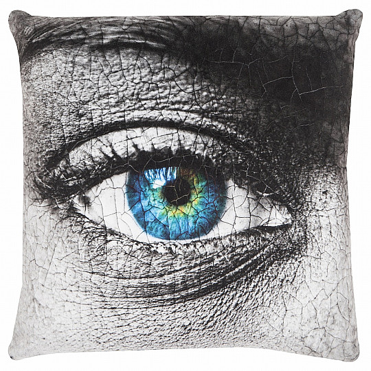 Cuscino decorativo VELLUTO Occhio argentato