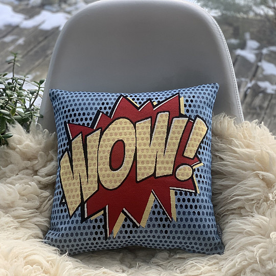 Federa per cuscino arazzo COMICS WOW