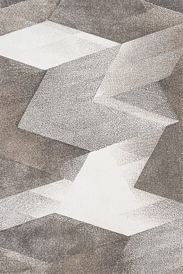 Tappeto in pezzi VEGAS HOME grigio / bianco