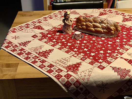 Tovaglie arazzo, sciarpe ALBERO DI NATALE II