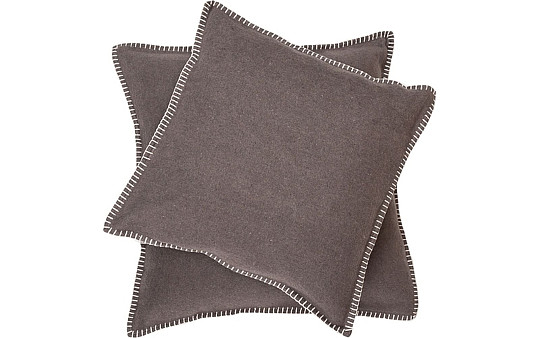 Fodera per cuscino SYLT - marrone grigio 65