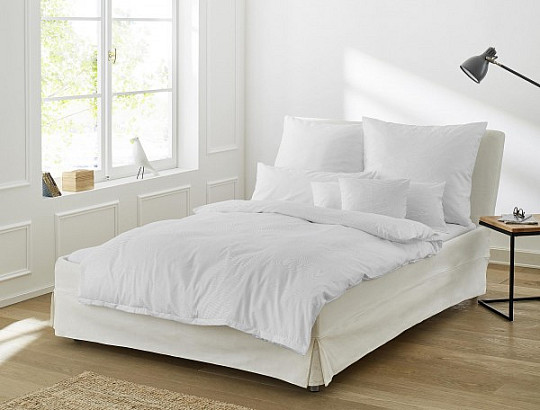 biancheria da letto Irisette BIO COTONE raso ASPEN 8740-12 neve