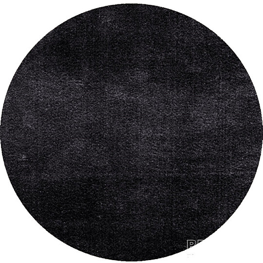 Tappeto rotondo SHAGGY GALA scuro. cioccolato