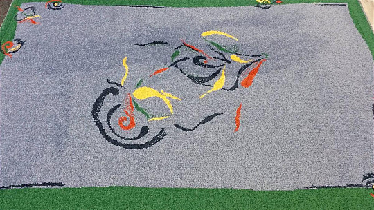 Tappeto in pezzi WELIRO