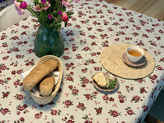 Tovaglia e sciarpa arazzo EDEN ROSES