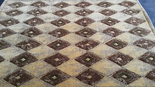 Tappeto di design in lana ETNO III