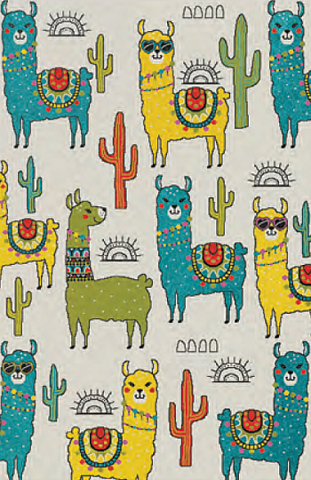 Gioca al tappeto per bambini Lama