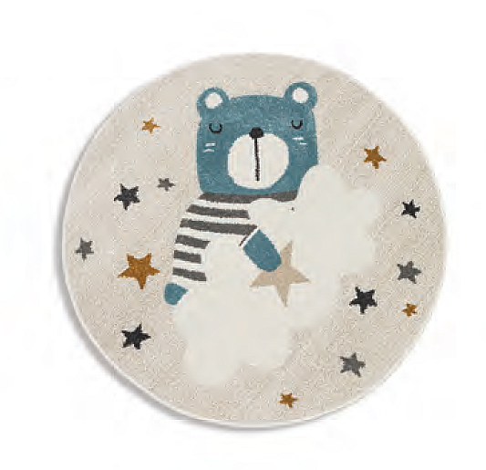 Tappeto rotondo per bambini Orsetti VEGAS