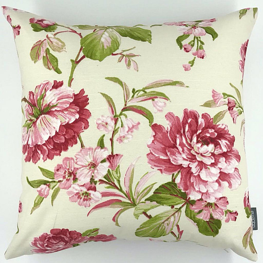 Fodera decorativa LAURA fiore grande rosa