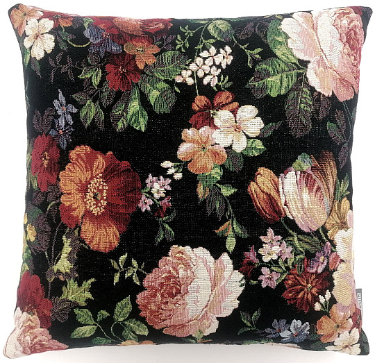 Federa per cuscino arazzo ROSA NERA