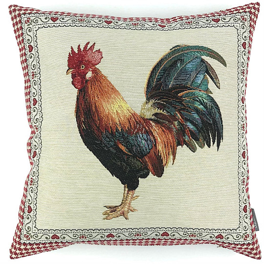 Fodera per cuscino arazzo GALLO 1