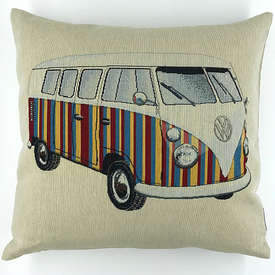 Fodera per cuscino arazzo VW HIPPIE BUS