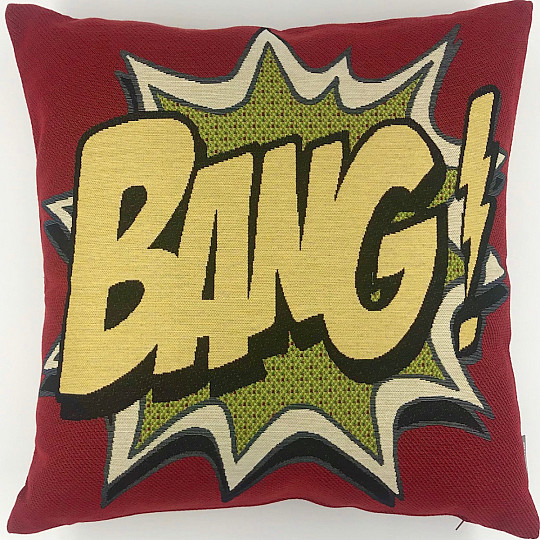 Fodera per cuscino arazzo COMICS BANG!