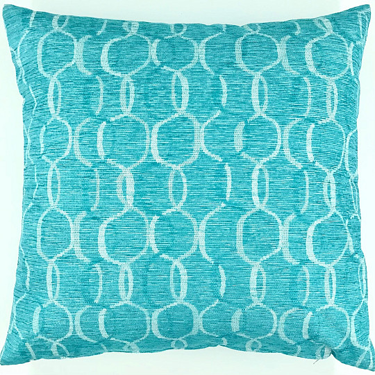 Fodera per cuscino decorativo DAKAR turchese