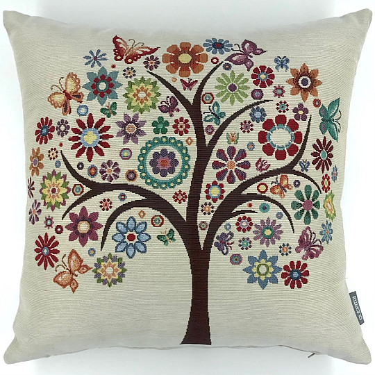 Fodera per cuscino arazzo TREE SUMMER
