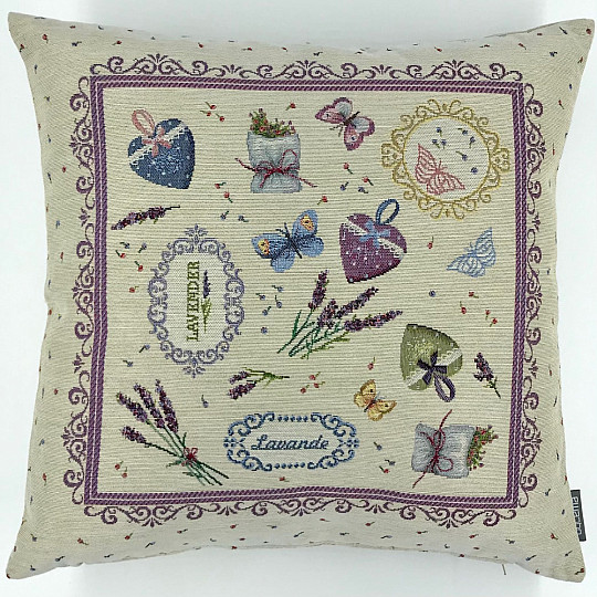Fodera per cuscino arazzo Sogno di lavanda
