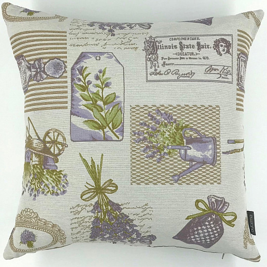 Fodera per cuscino arazzo decorativo LAVANDA