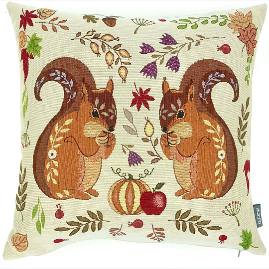 Fodera per cuscino gobelin ANIMALI ALLEGRI 4