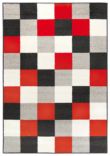 Tappeto in pezzi LOTTO cubi rossi