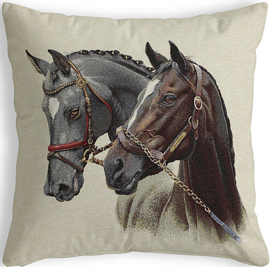 Fodera per cuscino arazzo CAVALLI - grande