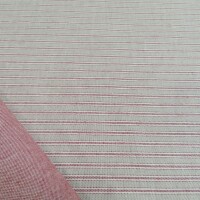 Tessuto decorativo Righe Iris - bordeaux 65