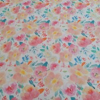 Tessuto decorativo Fiori pastello