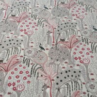 Tessuto di cotone JUNGLE beige