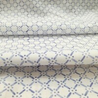 Tessuto decorativo Grid blu